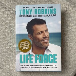 Life Force Hardcover Book by Tony Robbins